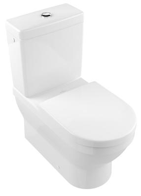 Tualete, novietojams Villeroy & Boch Architectura, ar vāku, 715 mm x 370 mm