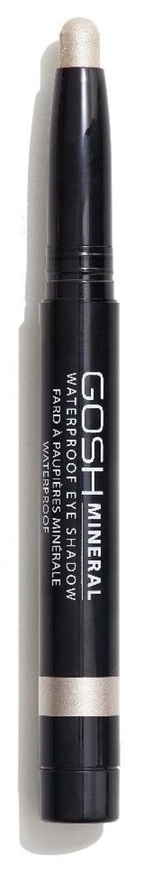 Lauvärv Gosh Mineral, 2.5 g, valge v. 01 pearly white