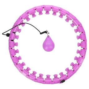 Массажный бантик HMS Plus Size Hula-Hoop, 51 см, 1.38 кг, фиолетовый цв.