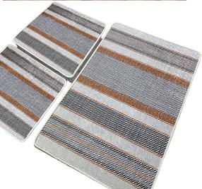 Vonios kilimėlių rinkinys Foutastic Benver 359CHL5331, įvairių spalvų, 100 cm x 60 cm