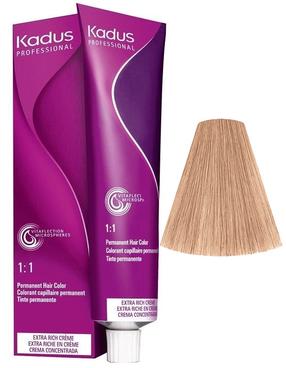 Plaukų dažai Kadus Professional Permanent Color, light blonde cendre violet sp., 8/96, 60 ml