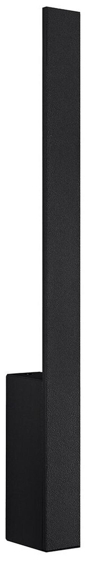 Šviestuvas sieninis Sollux Lahti S, LED, 4000 °K, 1 x 10 W, juoda sp. / juoda sp.