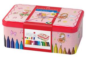 Vildikad Faber Castell Connector Felt Tip Pen Set Ballerina, ühepoolsed, 45 tk