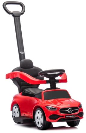 Vaikiška mašinėlė Milly Mally Mercedes C-Class Deluxe, raudona sp.