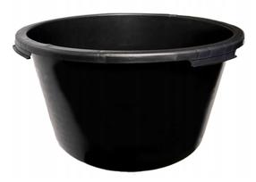 Bļoda saimniecībai, 65 l, melna krās.