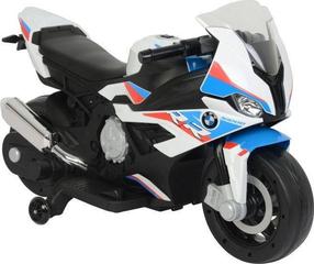 Vaikiškas elektrinis motociklas Lean Toys BMW S1000RR, balta sp.