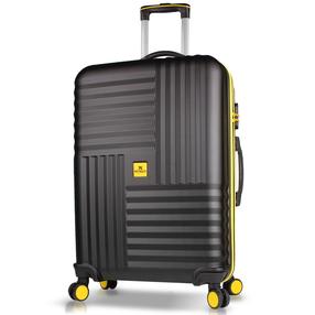 Kohver My Valice Plebsah, must v., 70 l, 28 x 51 x 77 cm