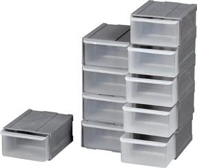 Ящик для инструментов Okko, 10.5 см x 8 см x 4.5 см, черный цв.