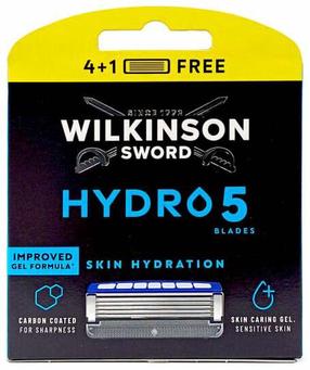 Asendusterad raseerijatele Wilkinson Sword Hydro 5, 5 tk