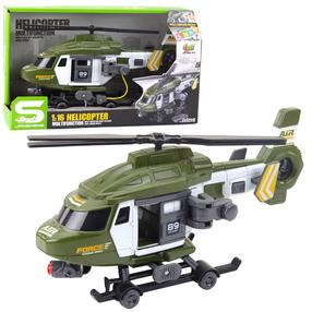  Игрушечный вертолет Lean Toys Multifunction, хаки цв., 1:16