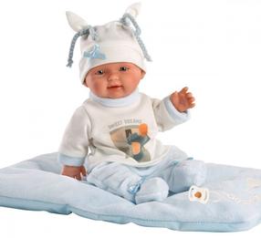Lelle - jaundzimušais Llorens Bebito 26311, 26 cm, balta krās.