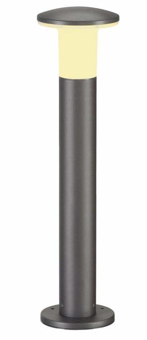 Brīvi stāvošs āra gaismeklis SLV Alpa Mushroom, 24W, E27, IP55, antracīta krās., 16 cm x 75 cm