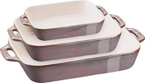 Kepimo formų rinkinys Zwilling Staub Cooking, ruda sp., 34 cm x 27 cm