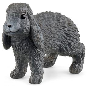 Rotaļlietu figūriņa Schleich Lop-Eared Rabbit 13935, 2.1 cm, pelēka krās.