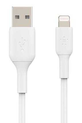 Laidas Belkin AKBLKTUPVCALT1W, Apple Lightning/USB A male, balta