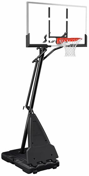 Баскетбольная стойка со щитом и корзиной Spalding, С мячом, 305 см