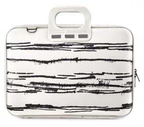 Сумка для ноутбука Bombata Black & White, белый цв./черный цв., 15.6-16″