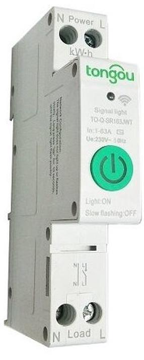 Lüliti Tuya Smart Switch 1-Pole, 124 g, 100 - 230 V