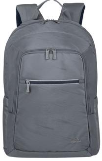 Portatīvā datora mugursoma Rivacase ECO Alpendorf 7523, pelēka krās., 13.3-14"