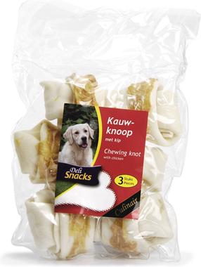 Gardums suņiem Culinair Knotted Bone 779001, vistas gaļa, 0.055 kg, 3 gab.