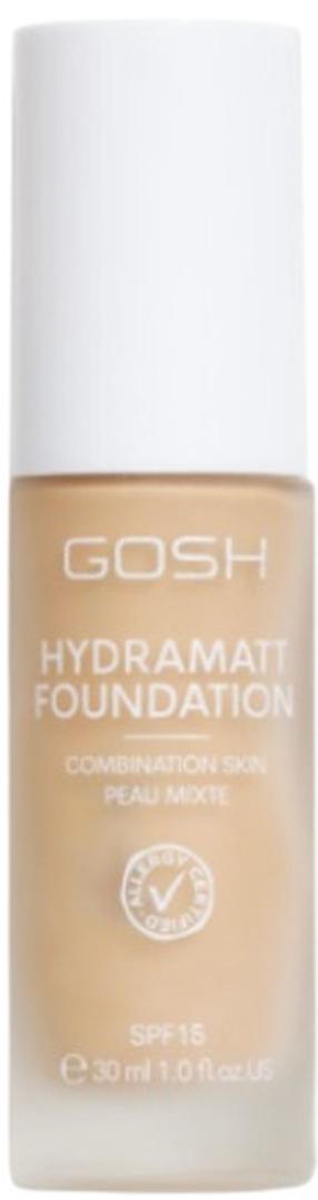 Šķidrā grima bāze Gosh Hydramatt, SPF 15, 30 ml