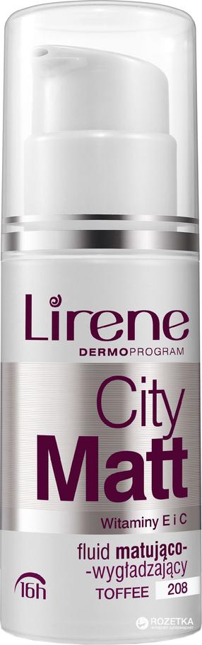 Meigipõhi Lirene City Matt, toffee v., 208, 30 ml