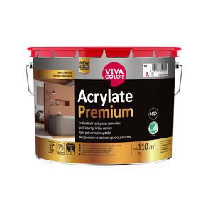 Краска для стен Vivacolor ACRYLATE PREMIUM, белый цв., 9 л