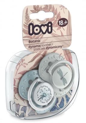 Čiulptukas Lovi Dynamic, 18 mėn., žalia sp./pilka sp.