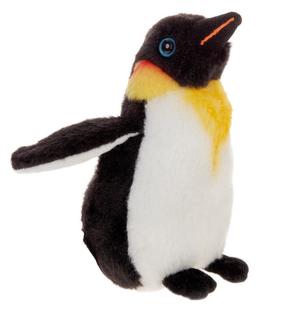 Pliušinis žaislas Beppe Penguin 13851, balta sp./juoda sp., 13 cm