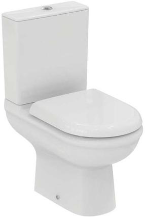 Туалет, напольный Ideal Standard, с крышкой, 360 мм x 625 мм