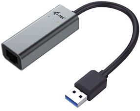 Adapteris i-Tec USB 3.0 Ethernet USB 3.0 male, RJ-45 female, 0.28 m, sidabro sp./juoda sp.