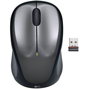 Belaidė kompiuterinė pelė Logitech M235, juoda sp./pilka sp.