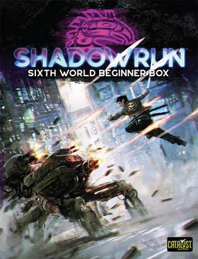 Stalo žaidimas Shadowrun Sixth World Beginner, EN