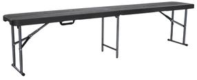 Lauko suoliukas Catering, grafito sp., 183 cm x 30 cm x 43 cm