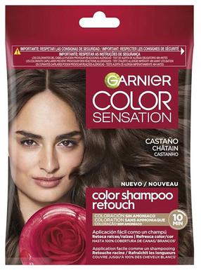 Plaukų dažai Garnier Color Sensation, tamsiai ruda sp., 4.0