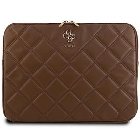 Nešiojamų kompiuterių dėklas Guess 4G GUCS14ZPSQSSGW, ruda sp., 14"