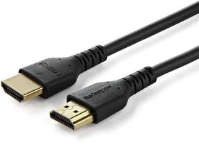Vads StarTech HDMI RHDMM2MP HDMI, HDMI, 2 m, melna krās.