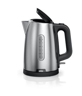 Elektrinis virdulys Braun PurShine WK1500BK, 1.7 l, sidabro sp./juoda sp.