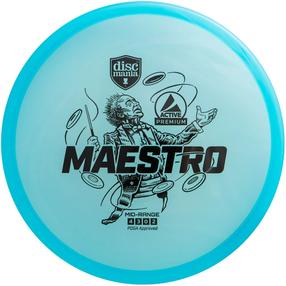 Диск для гольфа Discmania Active Premium Maestro 4/3/0/2, синий цв.