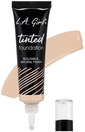 Šķidrā grima bāze L.A. Girl Tinted Buildable, Natural finish Bisque, bisque, 30 ml