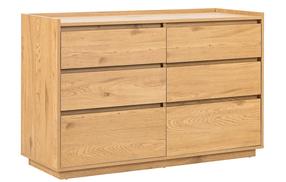 Komoda Home4you Sacha 45140, ruda sp., 80 cm x 120 cm x 40 cm
