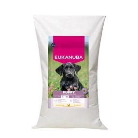 Sausā suņu barība Eukanuba Puppy Large, vistas gaļa, 18 kg