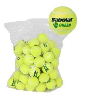 Tenisa bumbiņu komplekts Babolat ITF Stage 1 1623, zaļa krās., 72 gab.