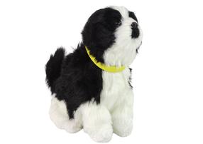 Interaktyvus žaislas Border Collie 12698, 19 cm, universali, balta sp./juoda sp.