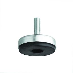 Mööblijalg Elfa 4700119, must v./hall v., 4 tk