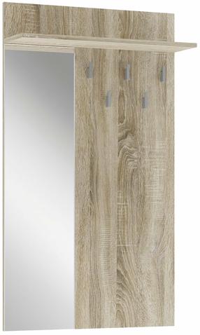 Sieninė drabužių kabykla Lima, 120 cm, sonoma ąžuolo sp.