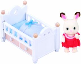 Кукольный домик Sylvanian Families Шоколадный кролик малыш 5017