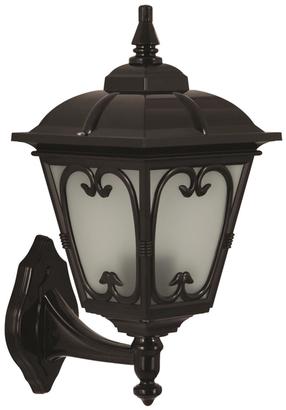 Sieninis lauko šviestuvas Opviq BAP-68181-BSY-M3, 60W, E27, IP65, juoda sp., 25 cm x 40 cm
