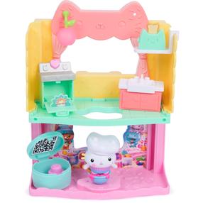 Rotaļlietu figūriņa, ar piederumiem Spin Master Gabbys Dollhouse Cakeys Sprinkle Caketastic Kitchen, daudzkrāsaina