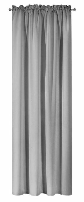 Naktinė užuolaida Rita, plieno sp., 140 cm x 175 cm